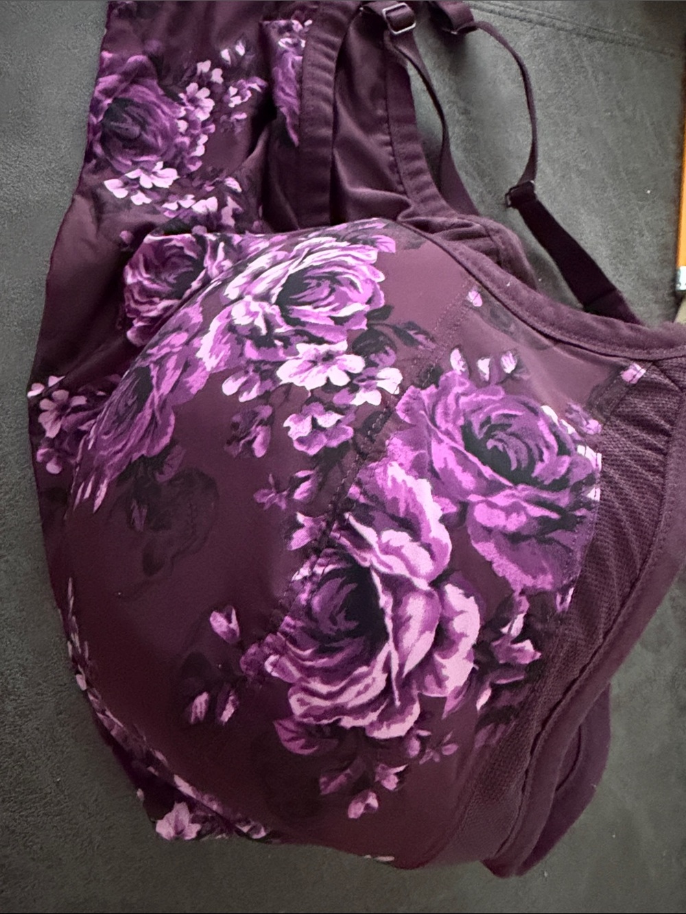 torrid Purple Floral Underwire Bra - Picture 4 of 4